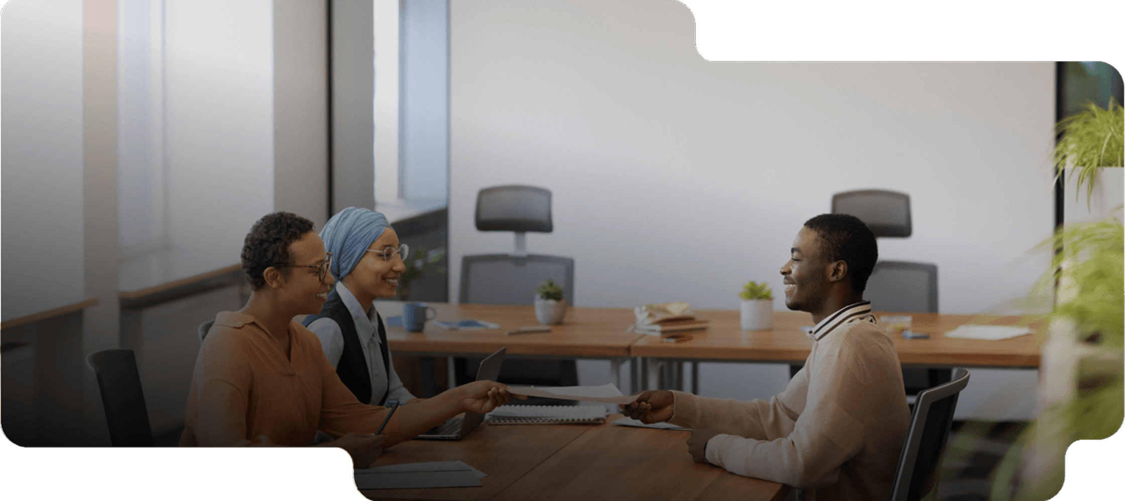 The Growthpad team in a strategy session