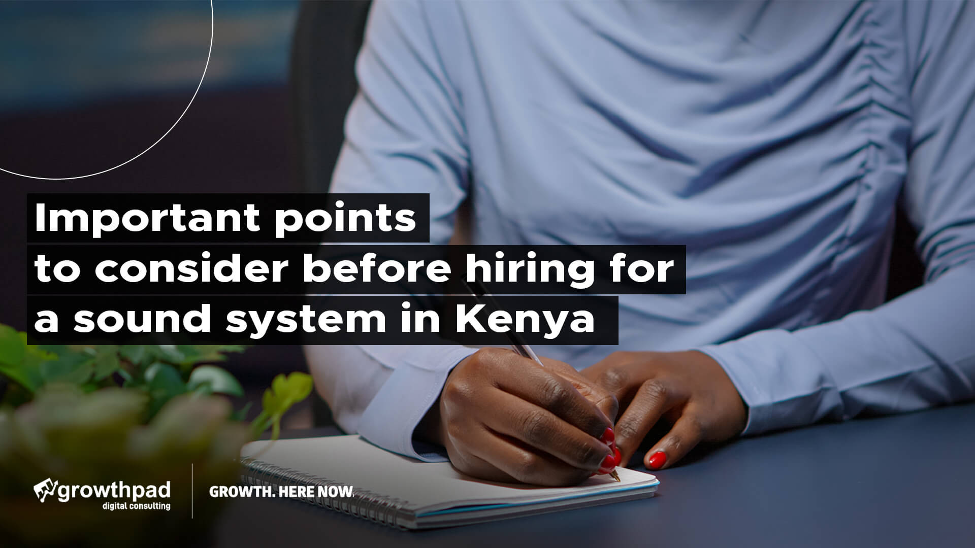 important points to consider before hiring for a sound system in Kenya