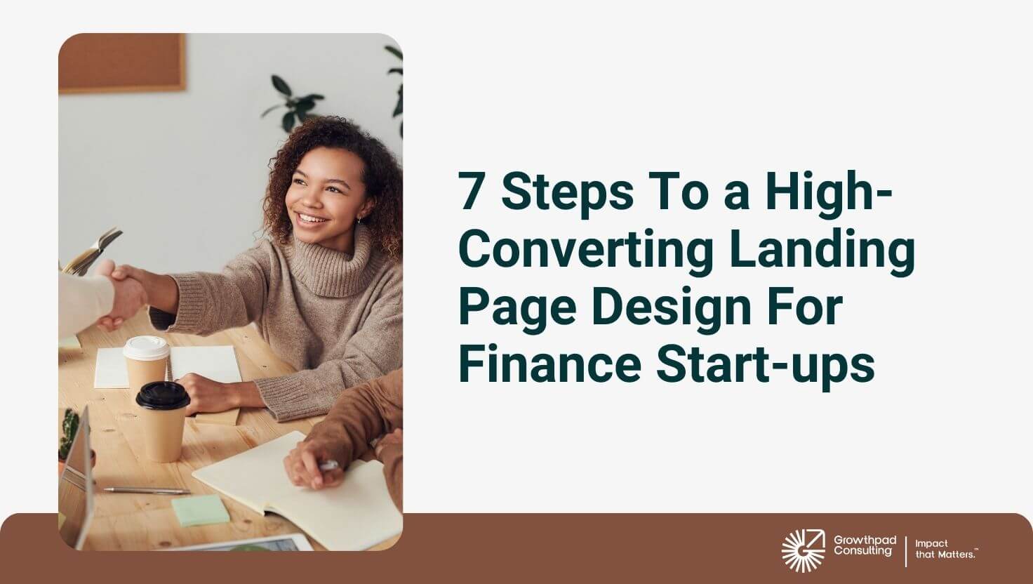 Landing Page Design For Finance Start-ups